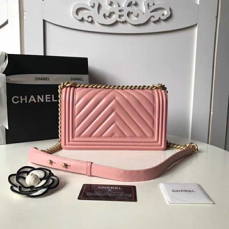Ch**el Leboy Lambskin 25cm