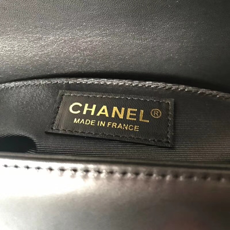 Ch**el Leboy Lambskin 25cm black