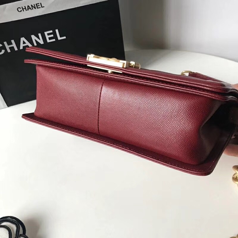 Ch**el Leboy Caviar 25cm Wine Red