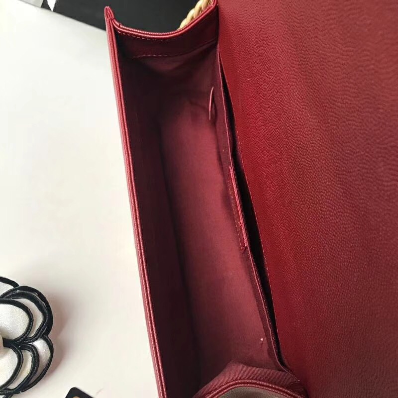 Ch**el Leboy Caviar 25cm Wine Red