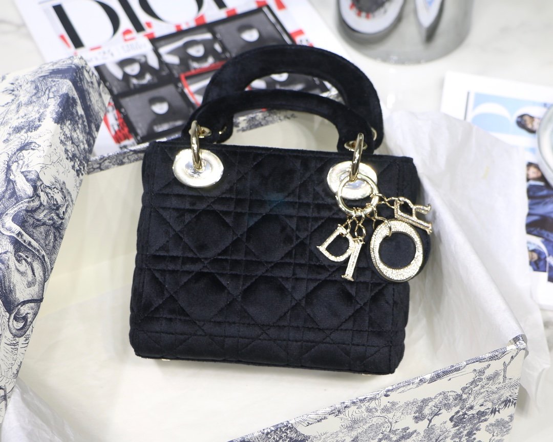 Lady D10r Mini Bag 17cm Black
