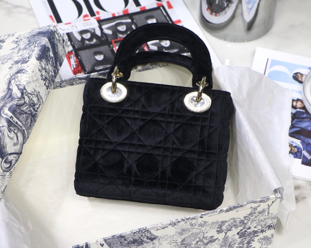 Lady D10r Mini Bag 17cm Black