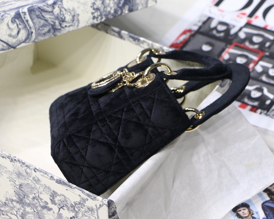 Lady D10r Mini Bag 17cm Black