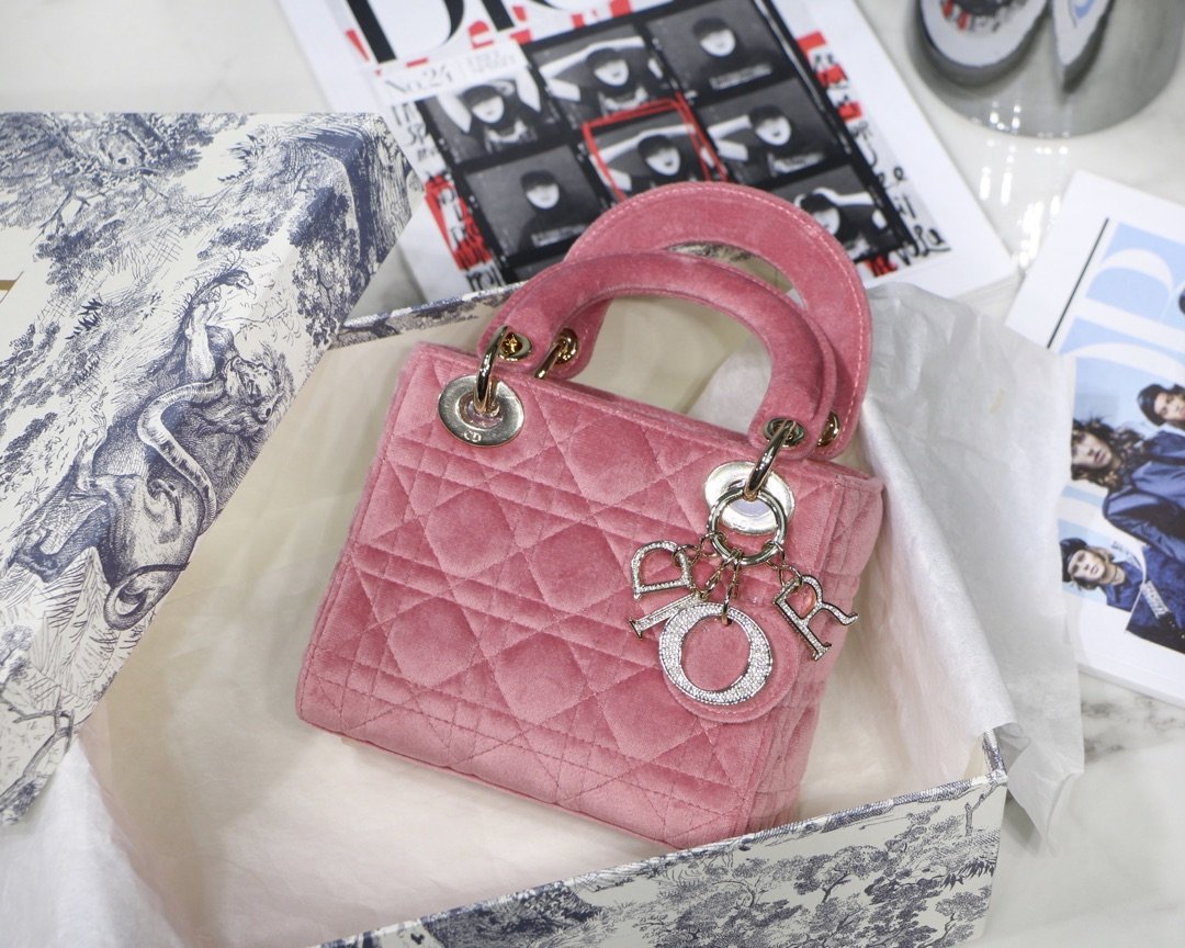 Lady D10r Mini Bag 17cm Pink