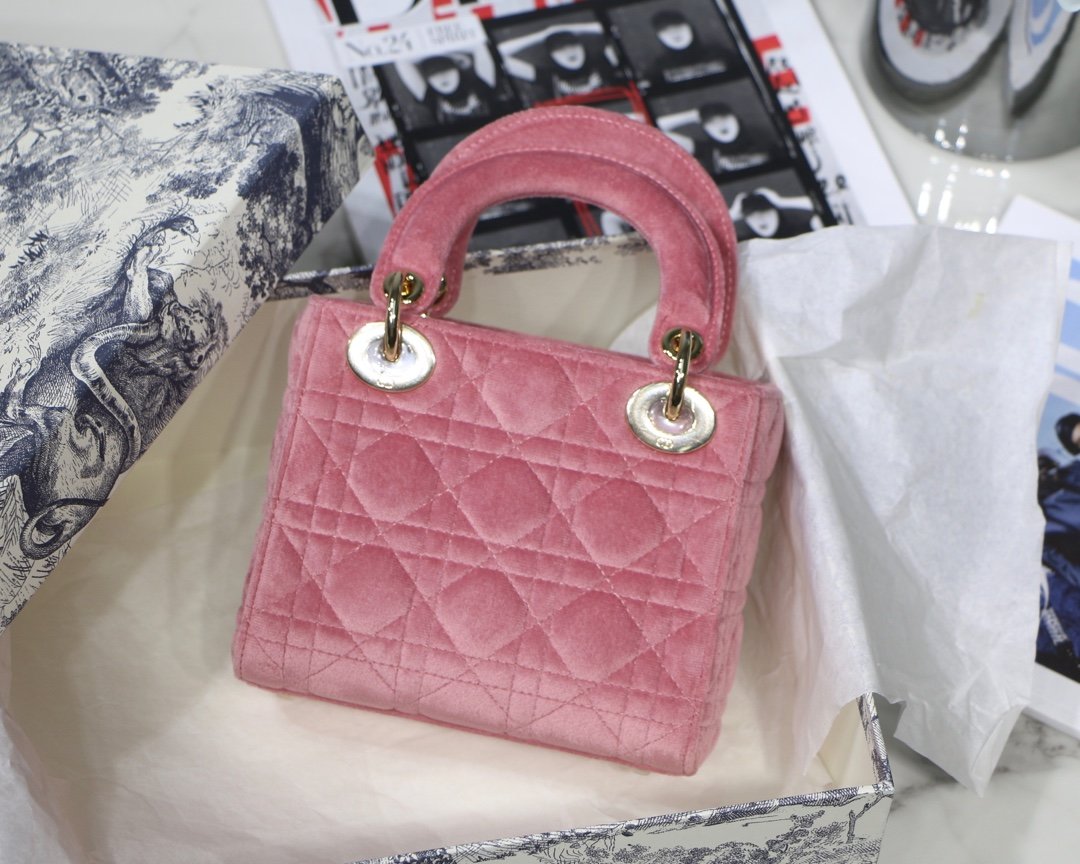 Lady D10r Mini Bag 17cm Pink