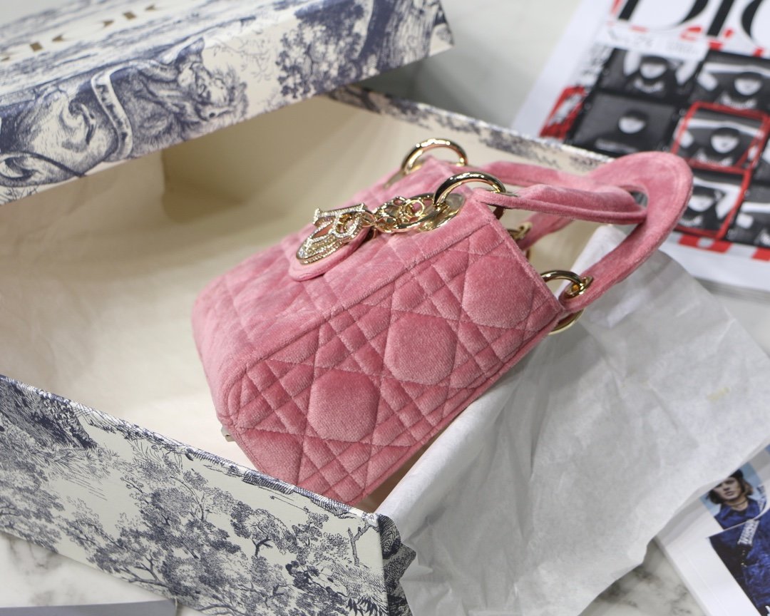 Lady D10r Mini Bag 17cm Pink