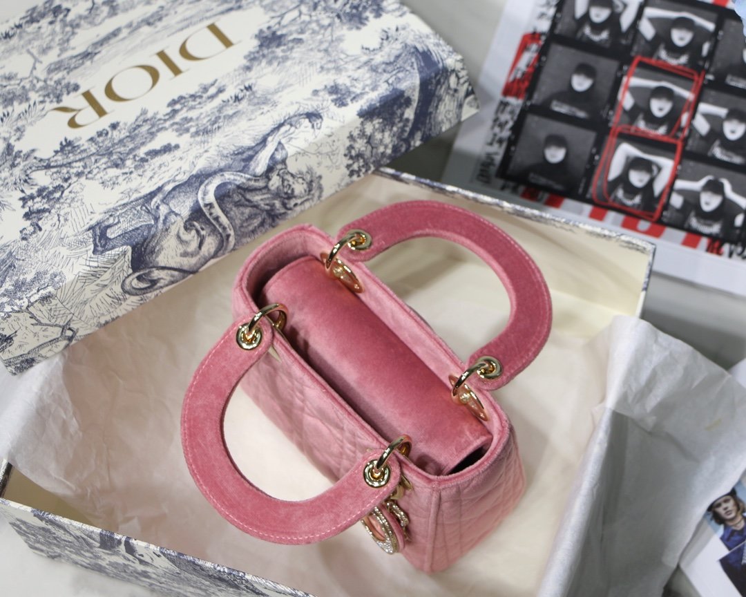 Lady D10r Mini Bag 17cm Pink
