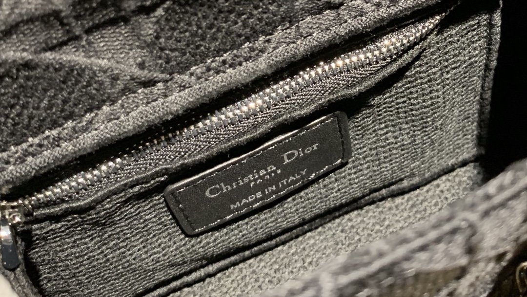 Chr1st1an D10r bag 17cm Black