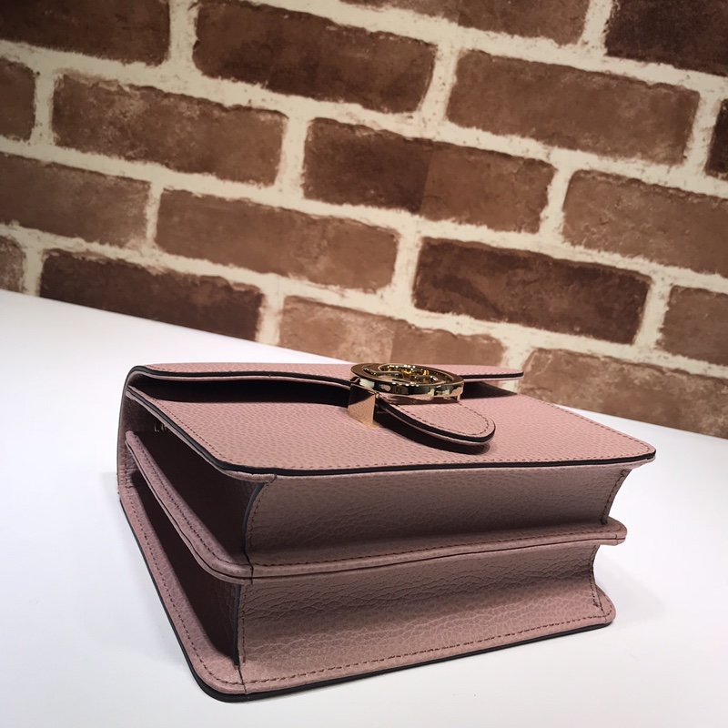 Gvc*1 510304 Interlocking Chain Leather Cross Body Bag 002