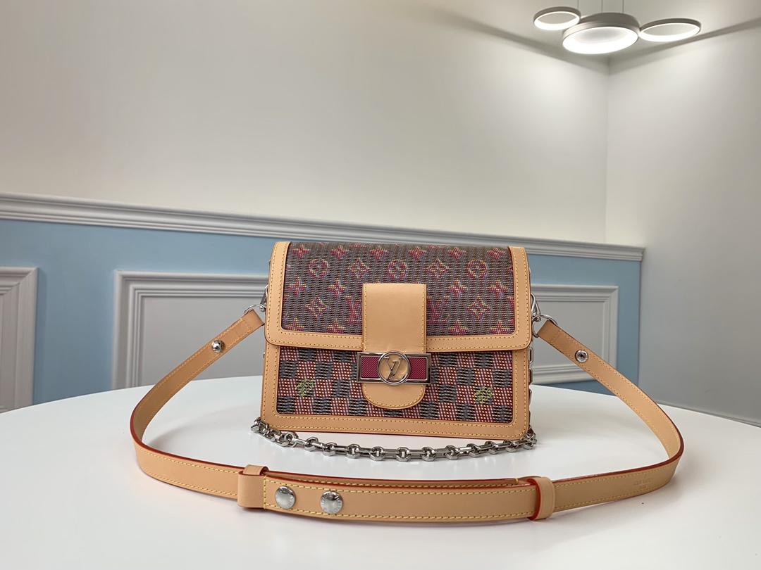 LV M55452 DAUPHINE MM With Monogram