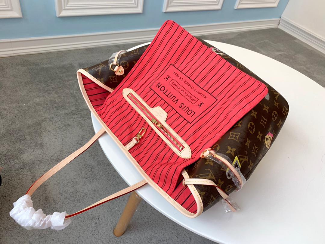 LV Neverfull Love Lock 44364