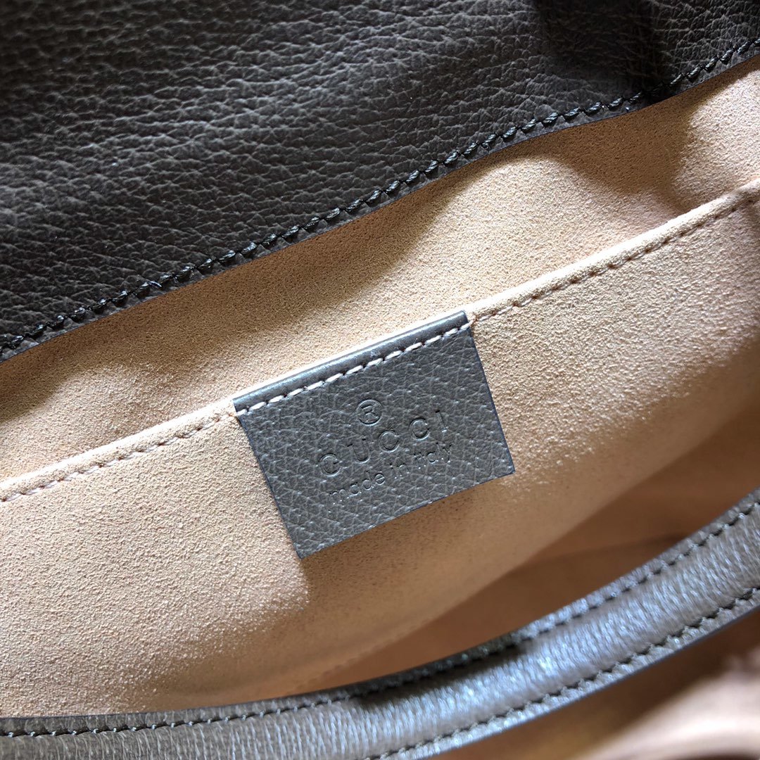 Gvc*1 Ophidia small GG bucket bag