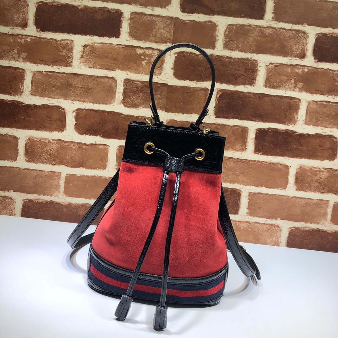 Gvc*1 Ophidia small GG bucket bag 001