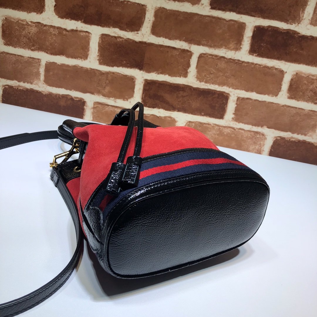 Gvc*1 Ophidia small GG bucket bag 001
