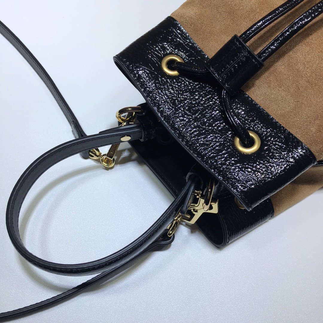 Gvc*1 Ophidia small GG bucket bag 002