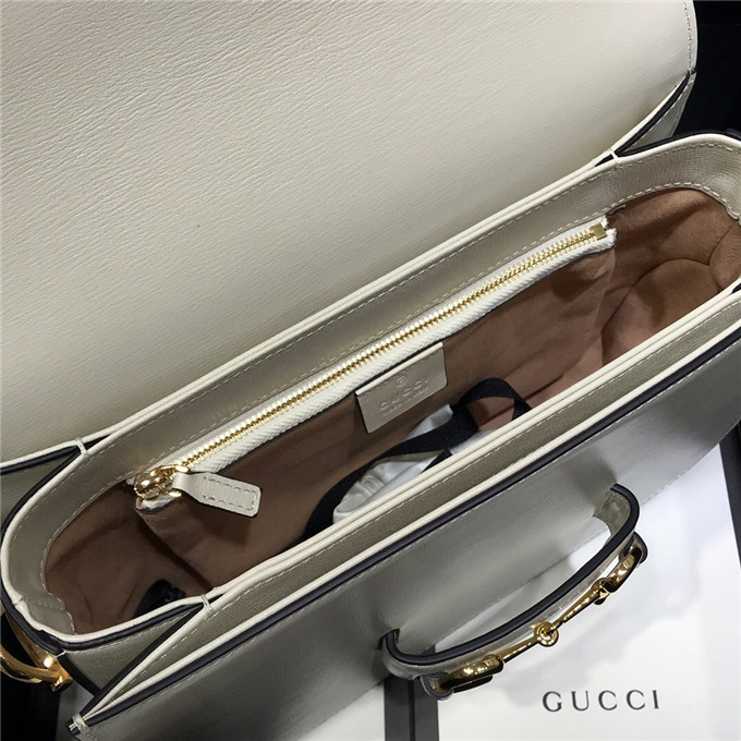 Gvc*1 1955 horsebit shoulder bag white
