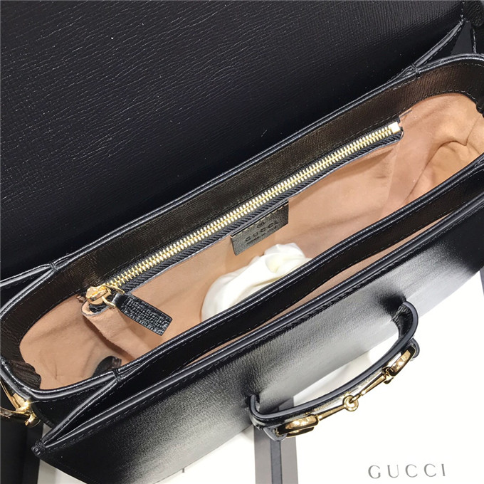 Gvc*1 1955 horsebit shoulder bag black