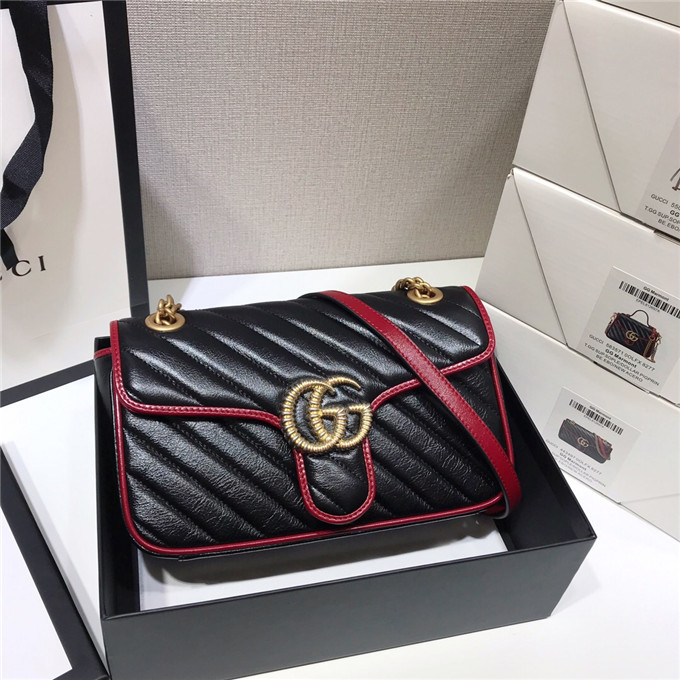 Gvc*1 gg marmont small shoulder bag 443497