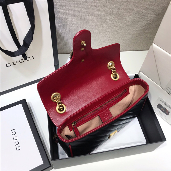 Gvc*1 gg marmont small shoulder bag 443497