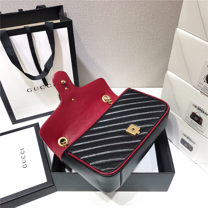 Gvc*1 gg marmont small shoulder bag 443497