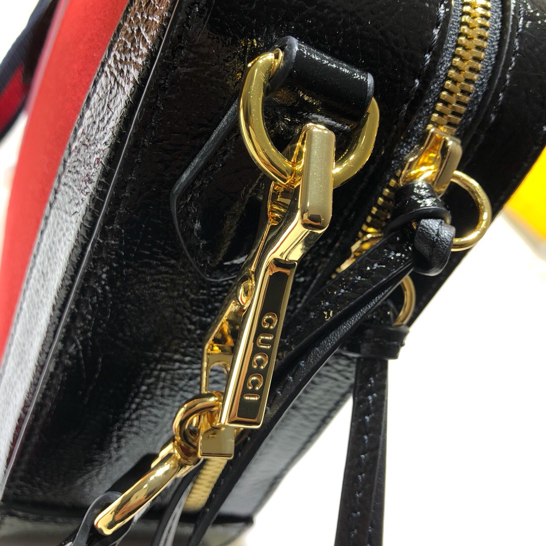 Gvc*1 Small Ophidia Gg Svp*me Canvas Shoulder Bag 001