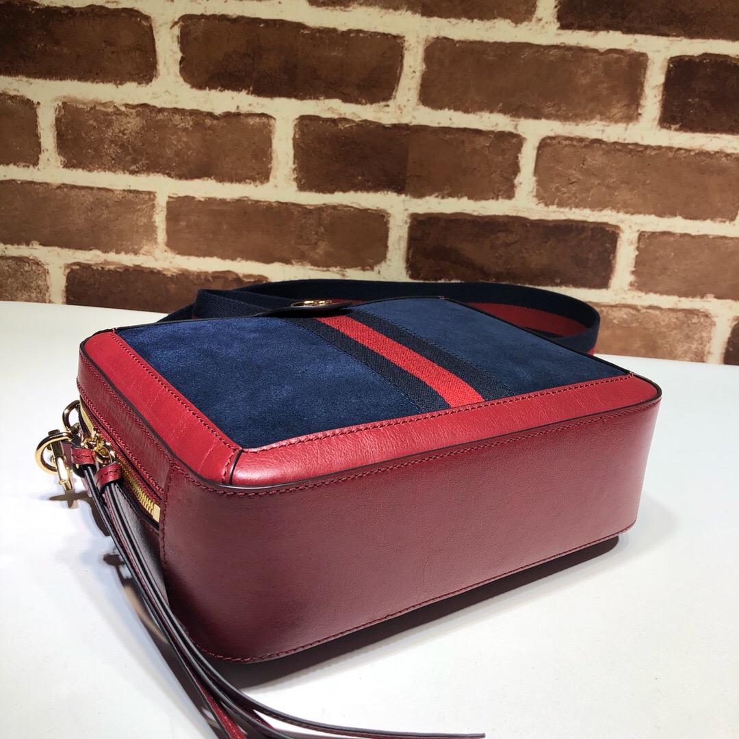 Gvc*1 Small Ophidia Gg Svp*me Canvas Shoulder Bag 003