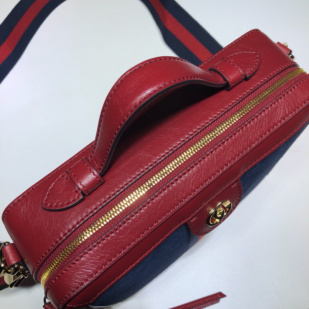 Gvc*1 Small Ophidia Gg Svp*me Canvas Shoulder Bag 003