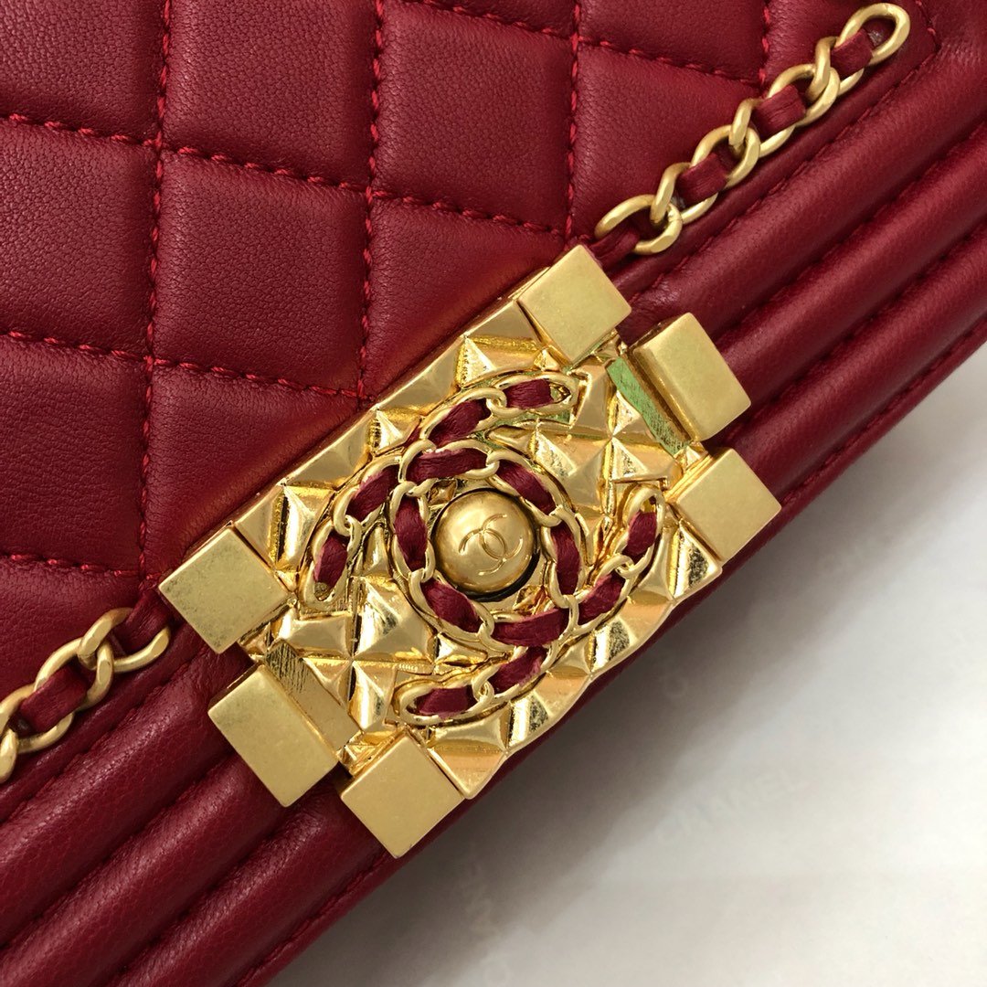 Ch**el Leboy bag 20cm Red