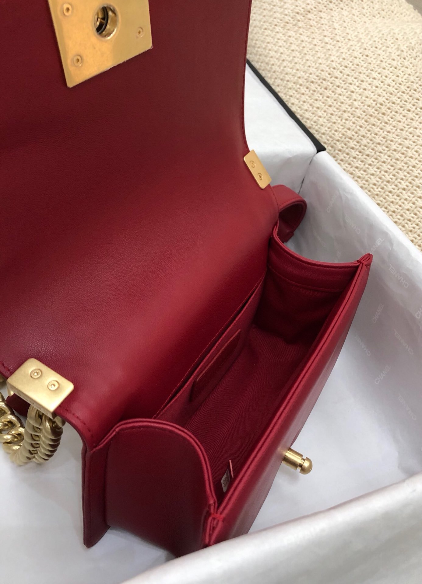 Ch**el Leboy bag 20cm Red