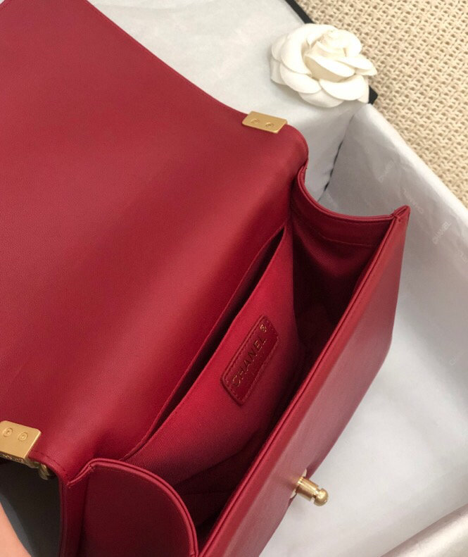 Ch**el Leboy bag 25cm Red
