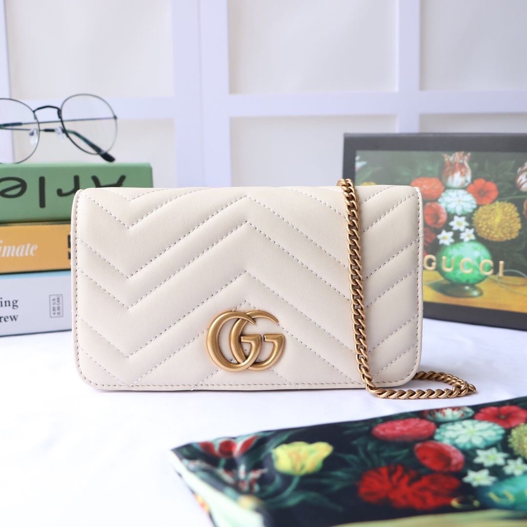 Gvc*1 Marmont Mini bag White
