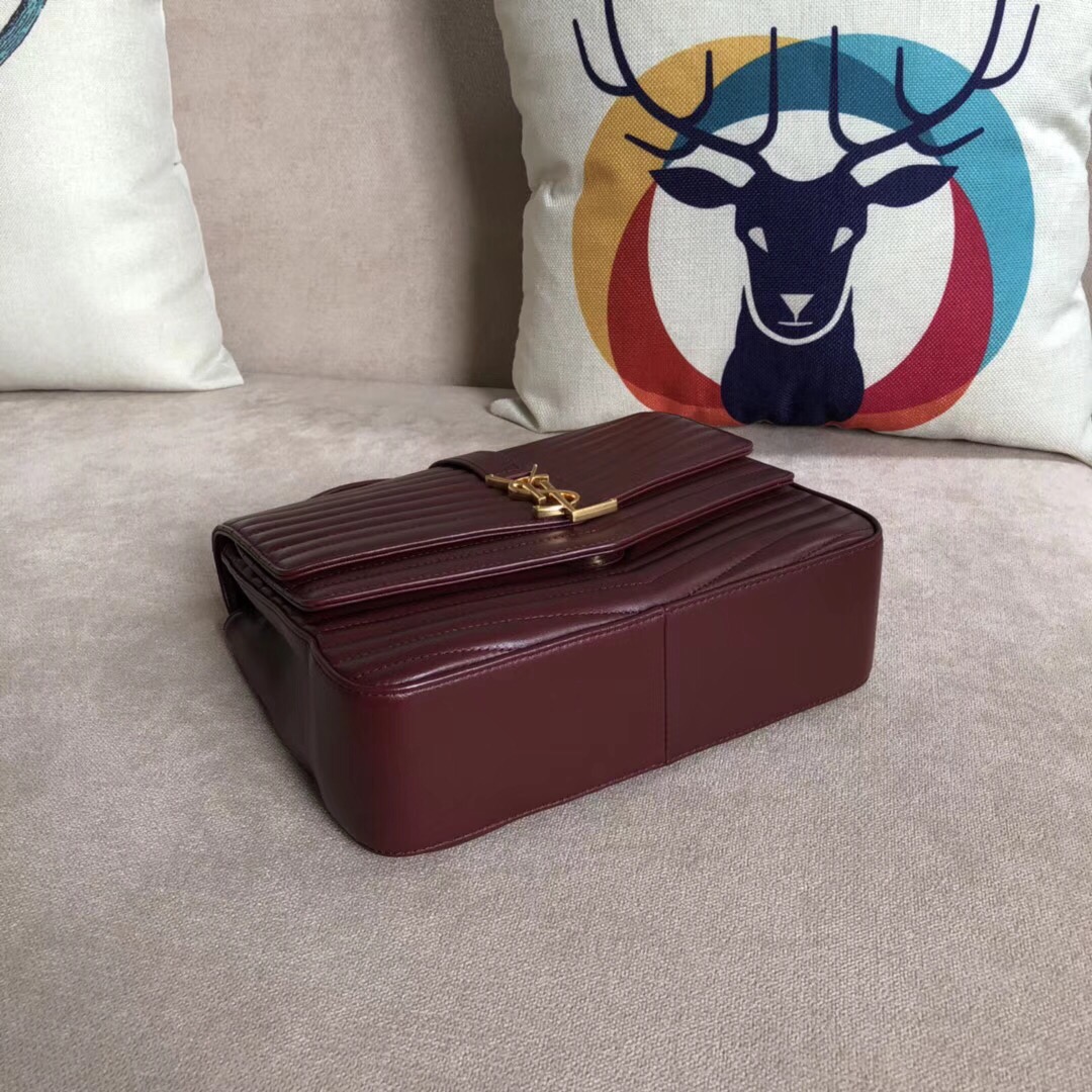 Y51 sulpice medium matelasse leather bag 24cm