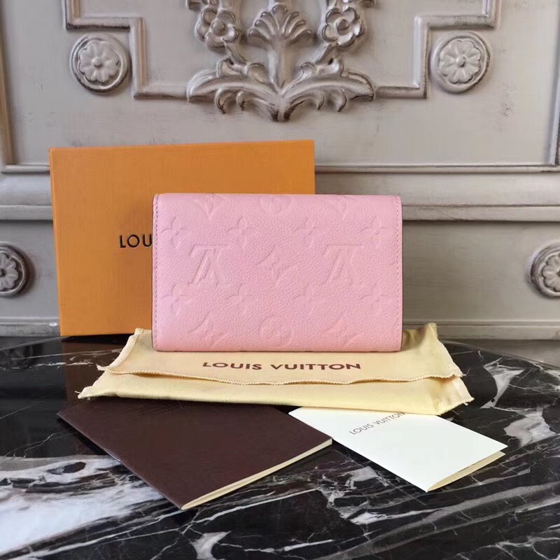L0vis Vvtt0n Pink Compact Curieuse M60568 Wallet