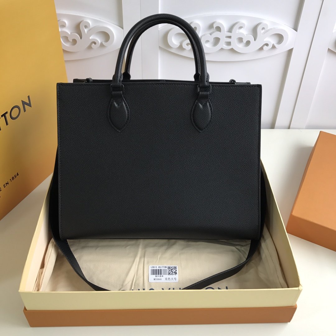 L0vis Vvtt0n Lockme large Tote M55846 Black