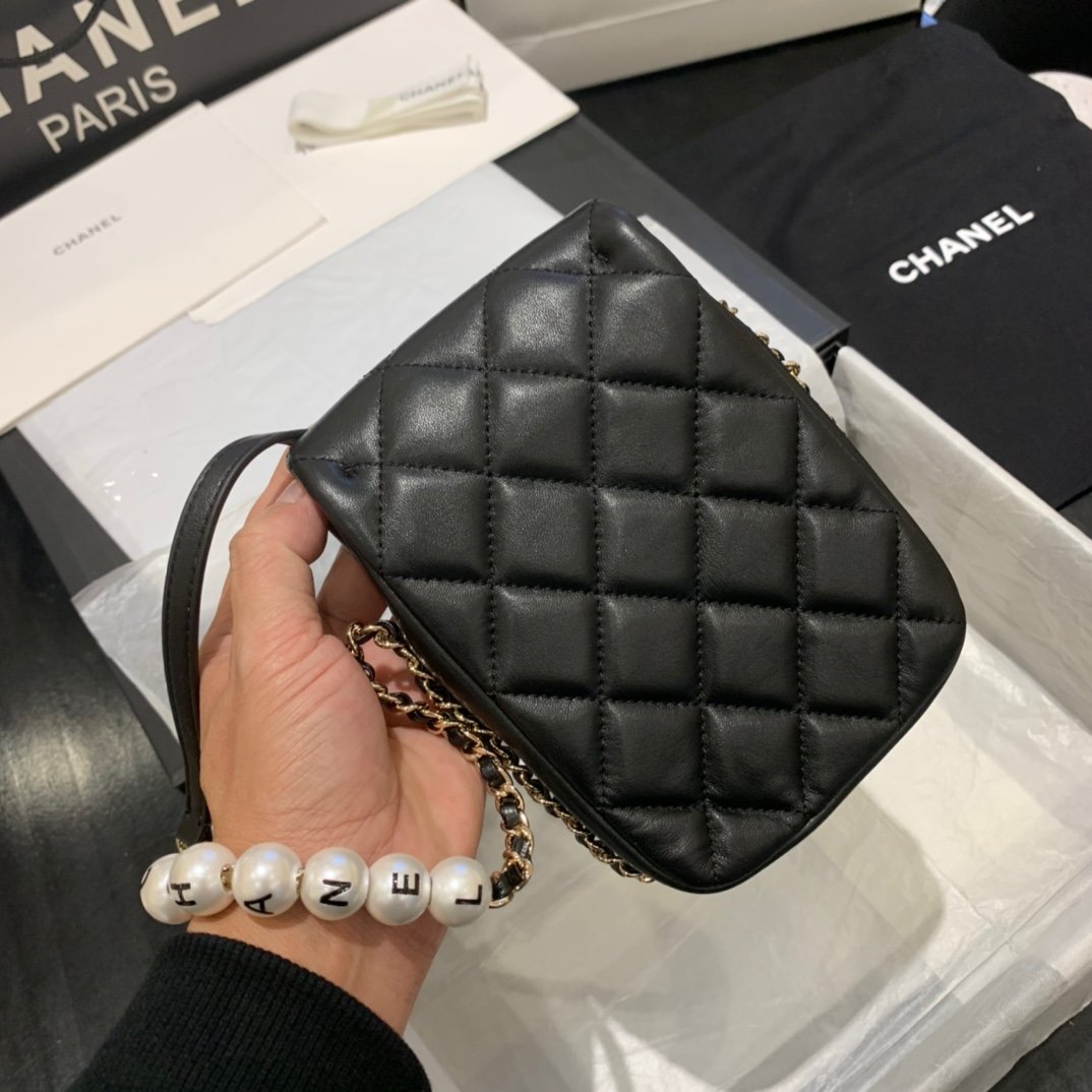 Ch**el 2020 Shoulder bag AS1345 balck