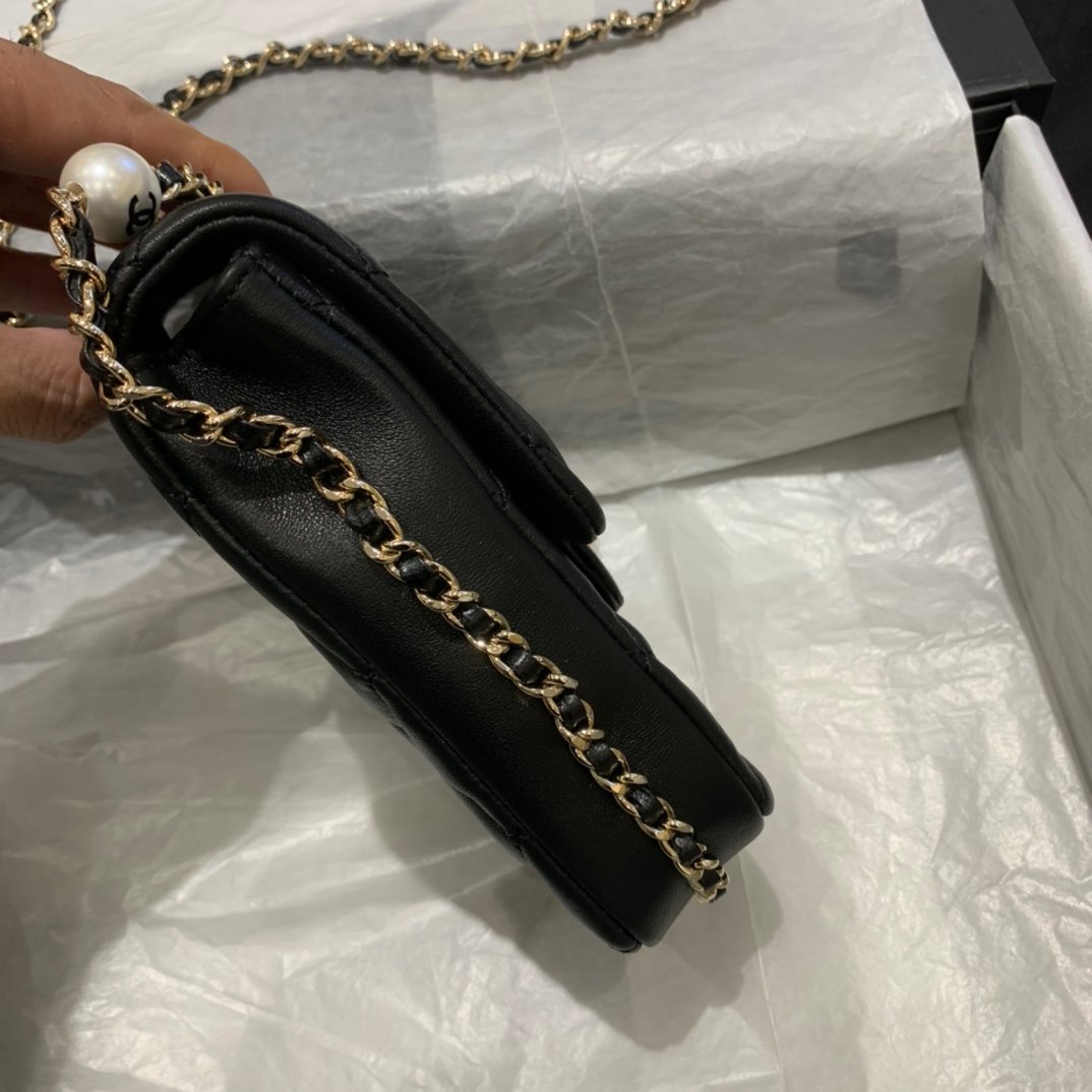 Ch**el 2020 Shoulder bag AS1345 balck