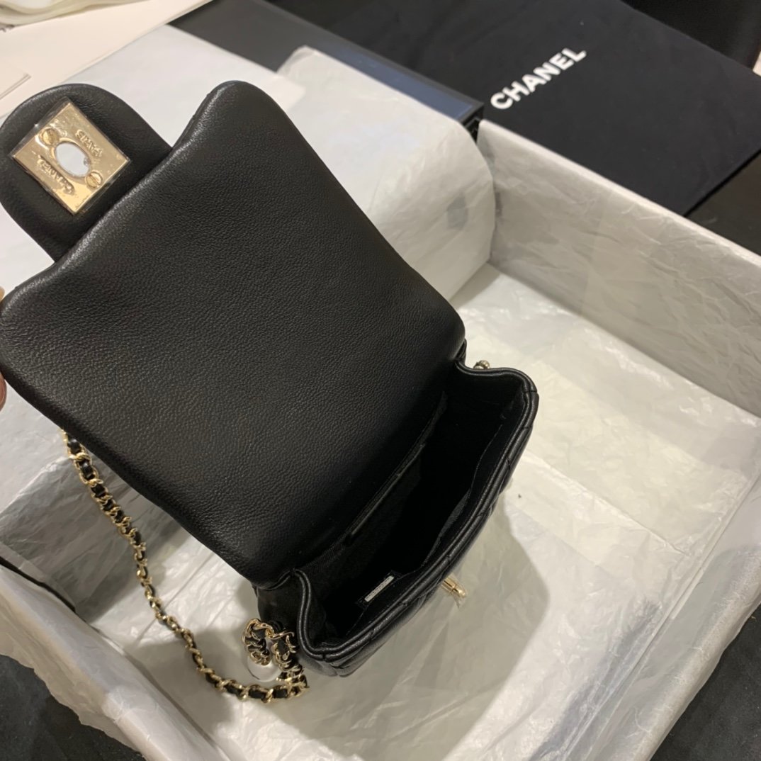 Ch**el 2020 Shoulder bag AS1345 balck