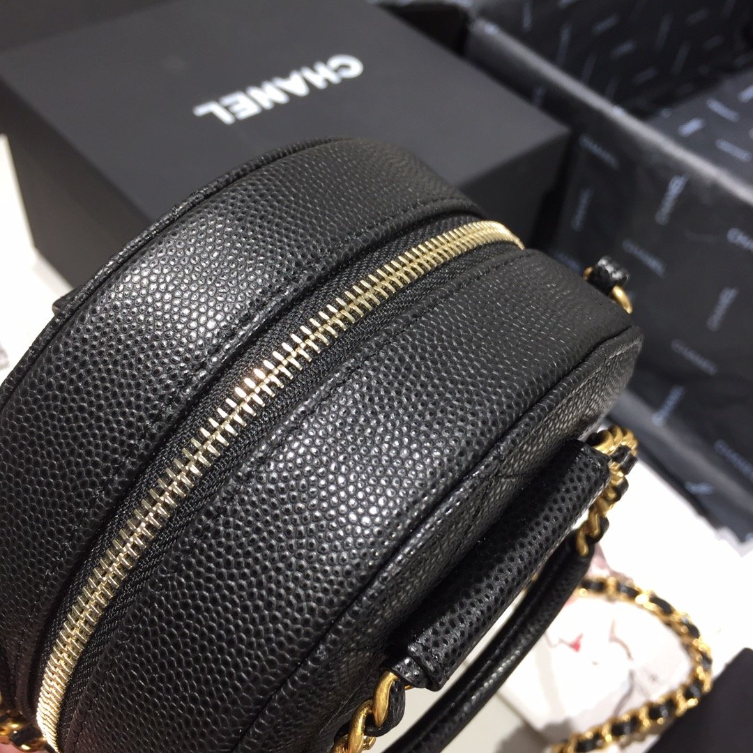 Ch**el 2020 Pouches Cosmetic Bags black