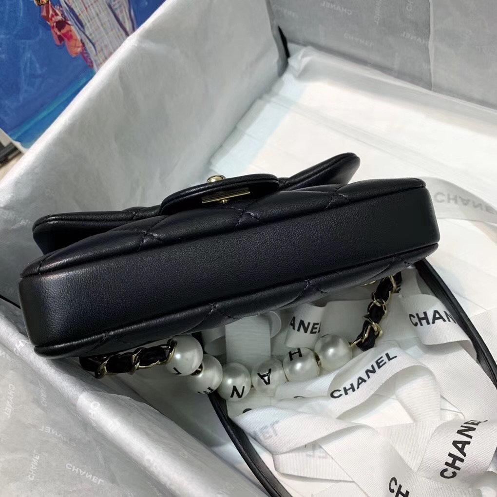 Ch**el 2020 Spring Flap Bag Black