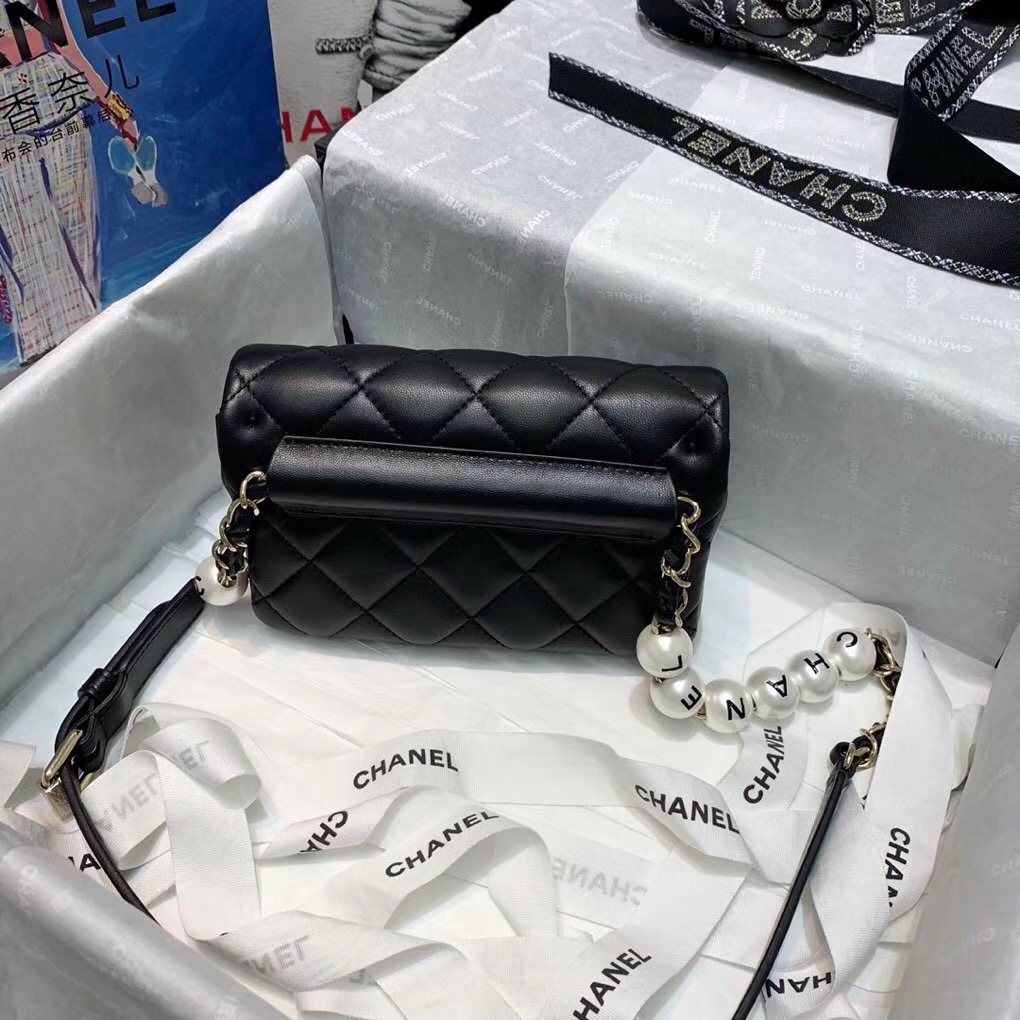 Ch**el 2020 Spring Flap Bag Black