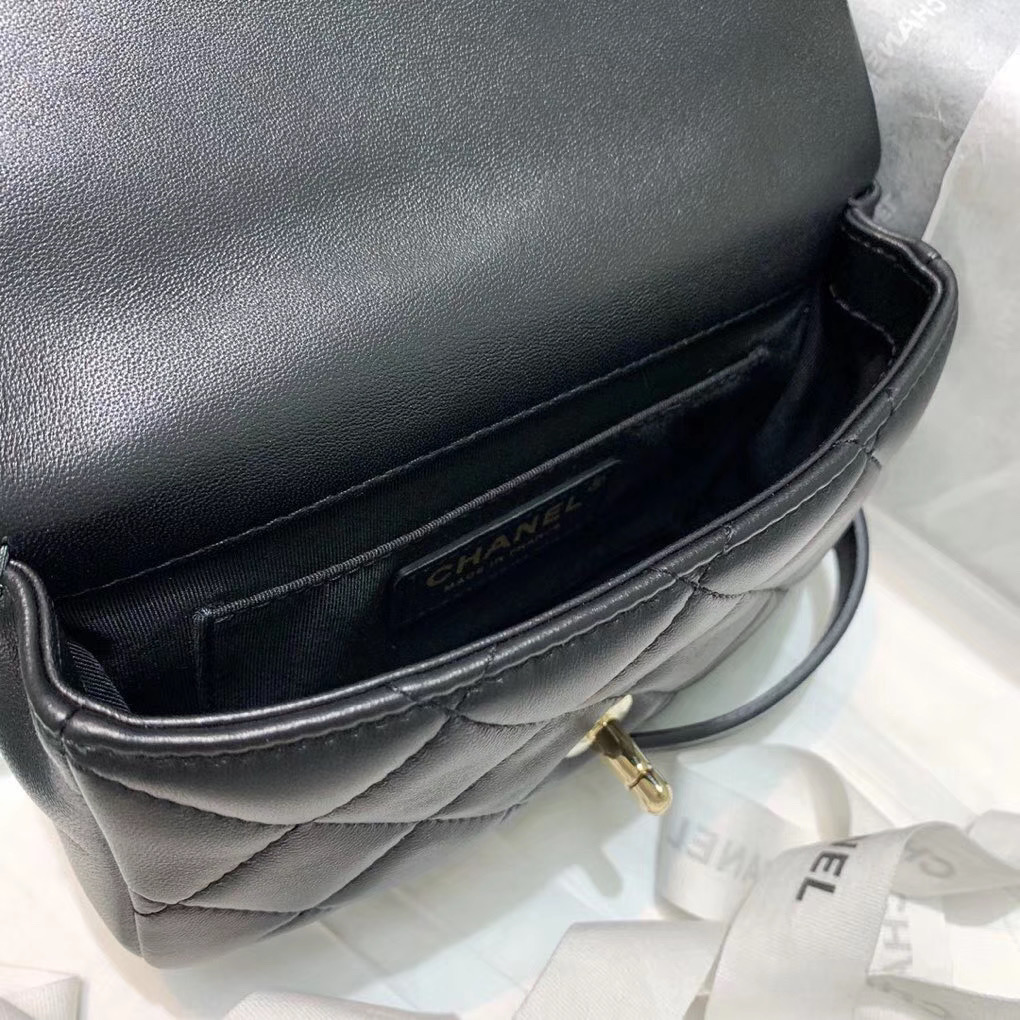 Ch**el 2020 Spring Flap Bag Black