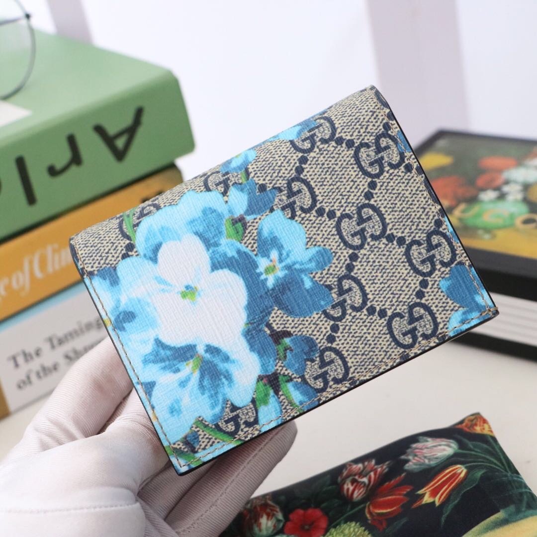 Gvc*1 GG Blooms wallet