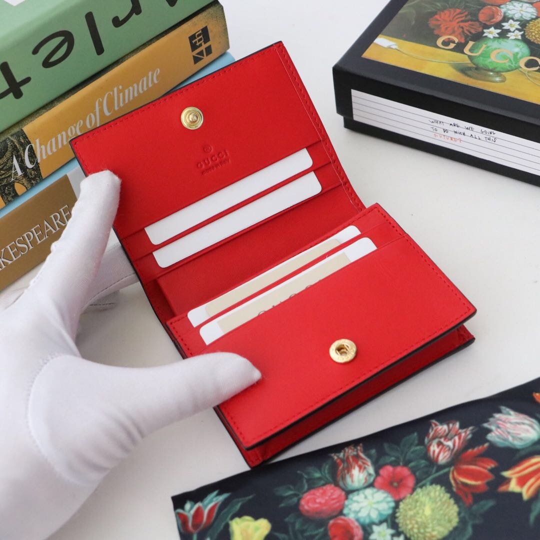 Gvc*1 GG Blooms wallet