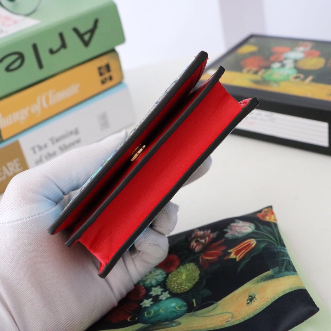 Gvc*1 GG Blooms wallet