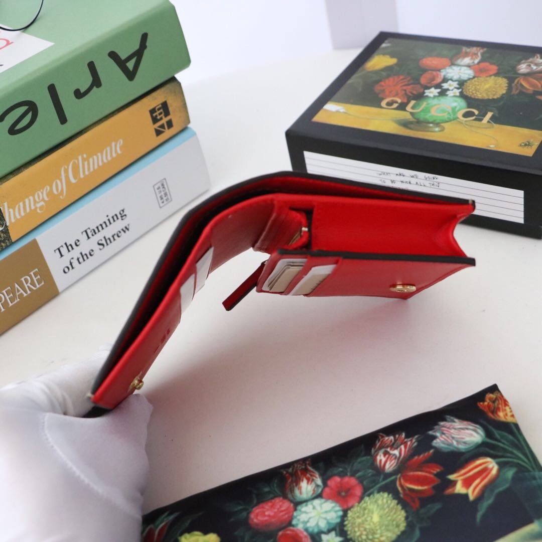 Gvc*1 GG Blooms wallet