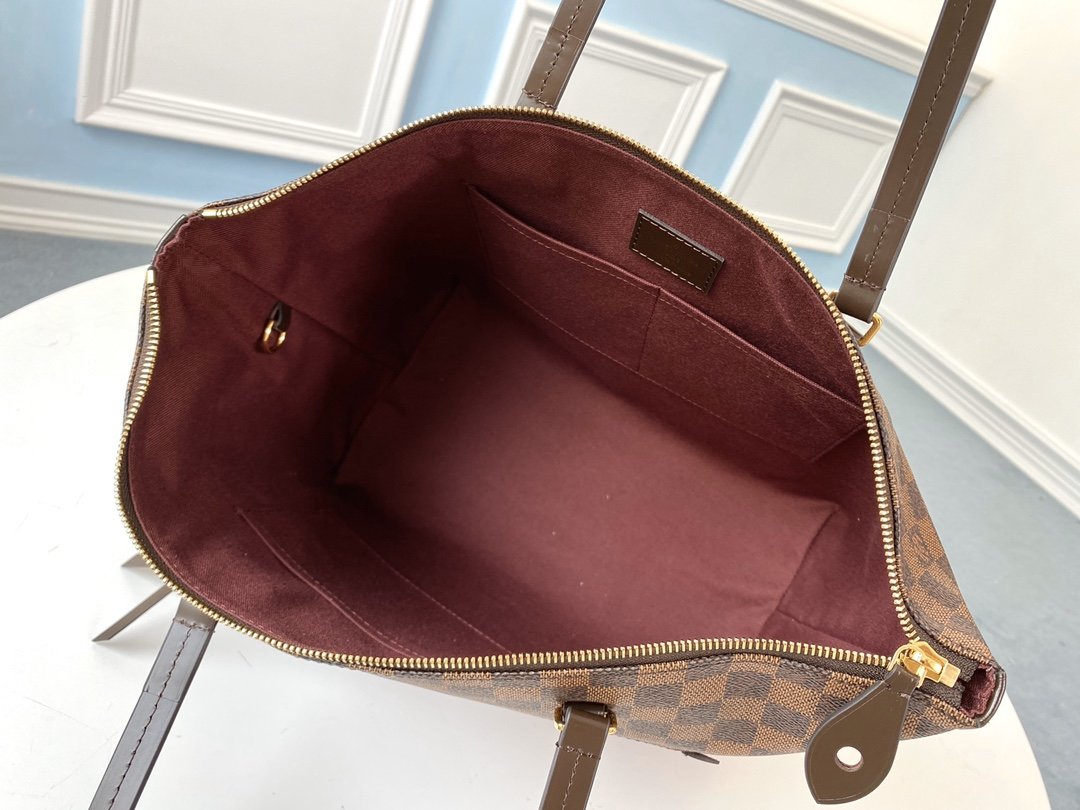 LV Damier Ebene IENA MM Handbag N41013