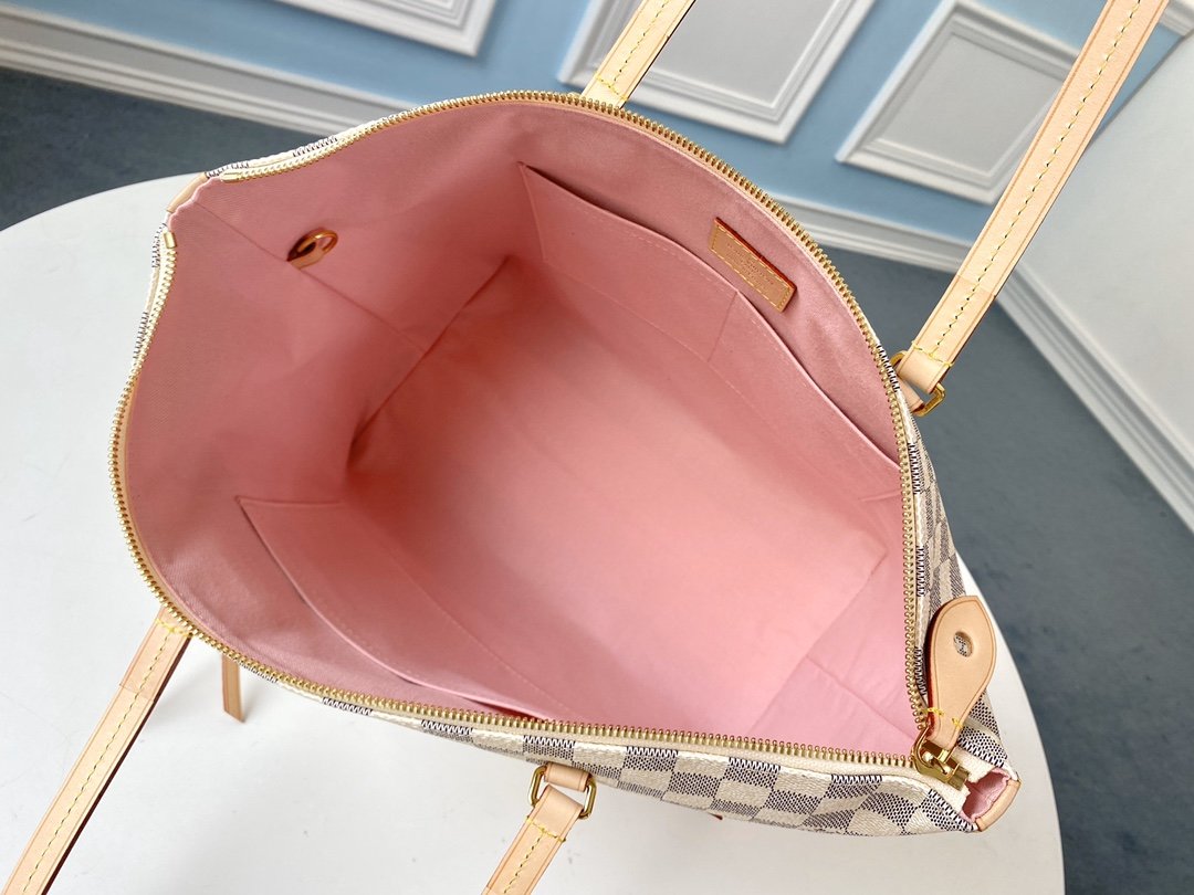 LV Damier Azur Canvas IENA MM Handbag N44040
