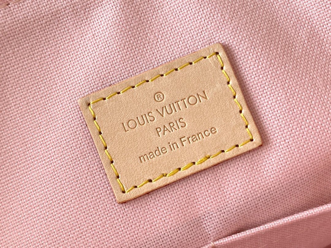 LV Damier Azur Canvas IENA MM Handbag N44040