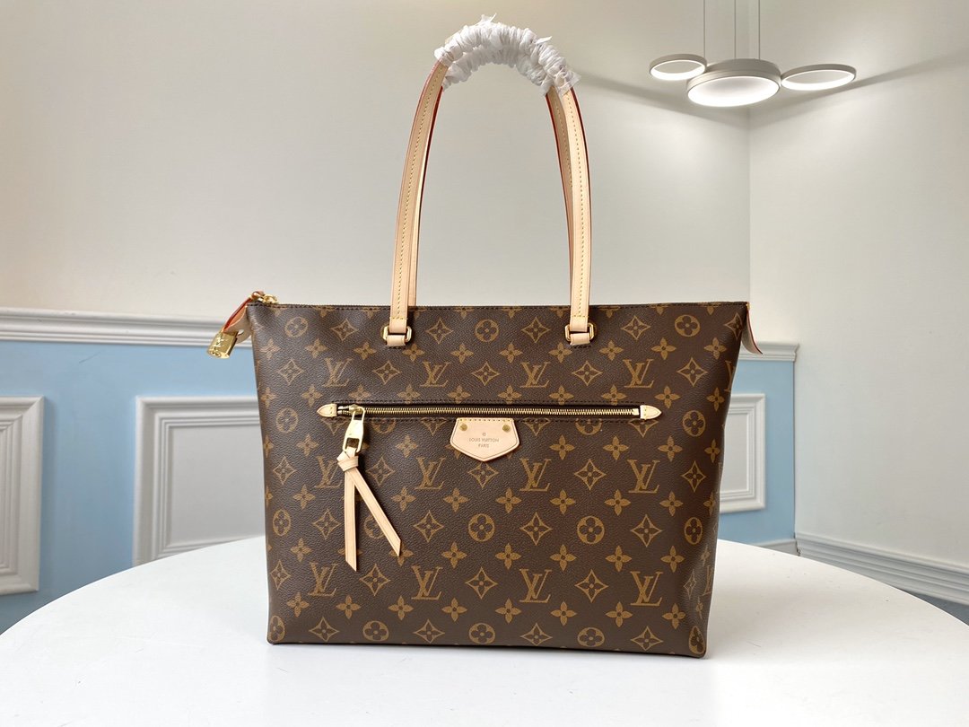 LV Damier Monogram IENA MM Handbag M42267