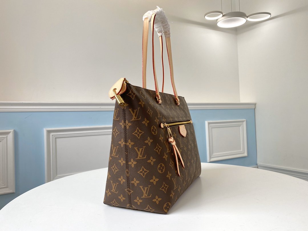 LV Damier Monogram IENA MM Handbag M42267